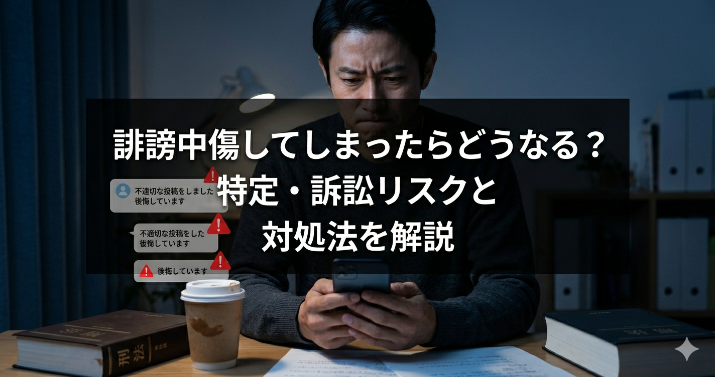 過去のネット投稿を見て不安を感じている様子