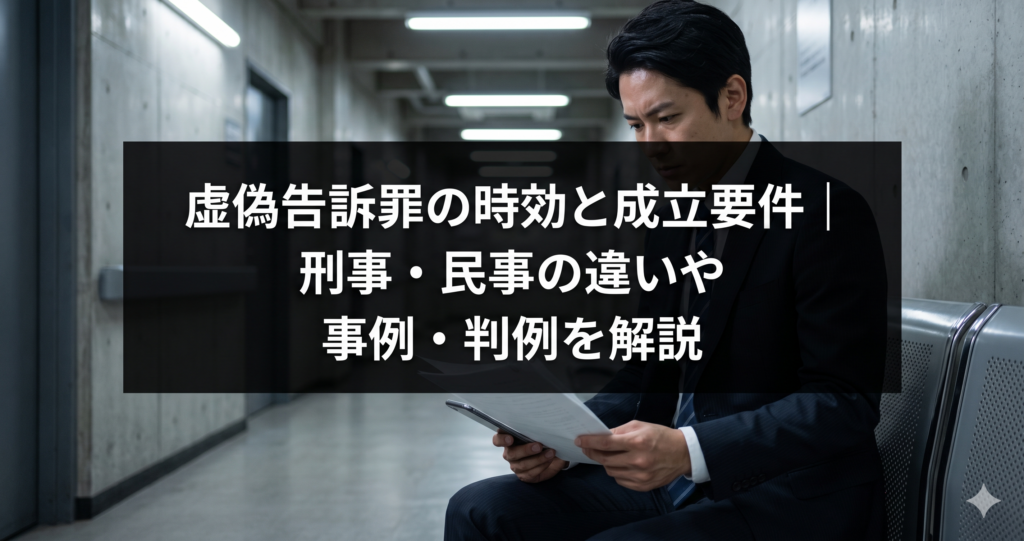 虚偽告訴の被害に対応するため法的手続きを検討している様子