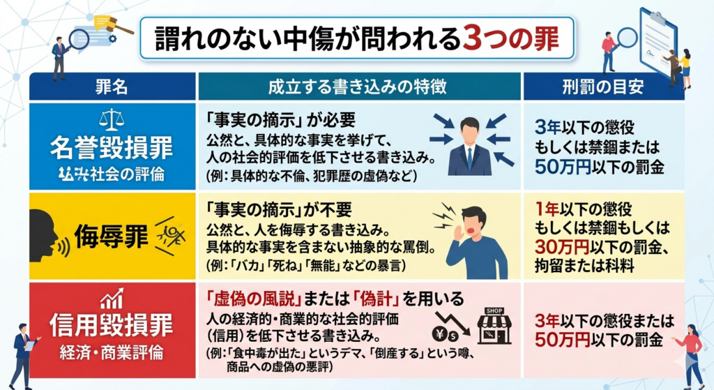 誹謗中傷の発信者が特定されるまでの2段階の流れを示した図解